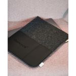 recycled vilt en appelleer laptoptas 14 inch