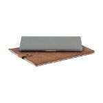 recycled leder laptoptas 14 inch