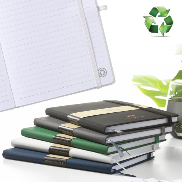 recycled grs pu a5 notitieboek