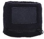 polsband 6 cm breed - zwart