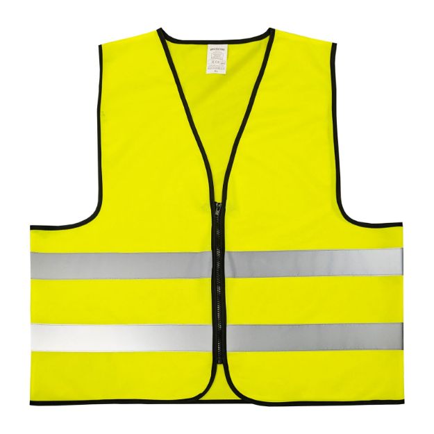 veiligheidsvest polyester met rits xl