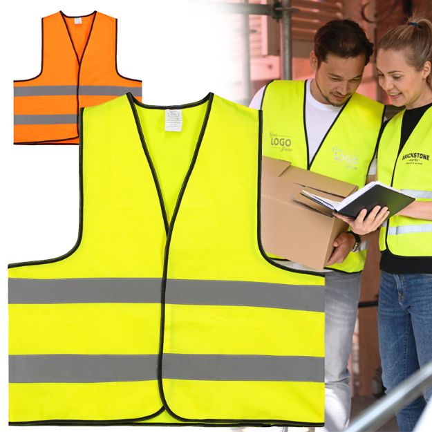 veiligheidsvest polyester maten s-3xl