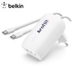 belkin boostcharge 3-poorten oplaadstekker