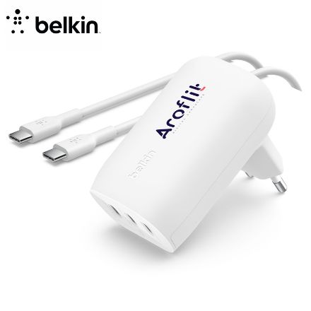 belkin boostcharge 3-poorten oplaadstekker