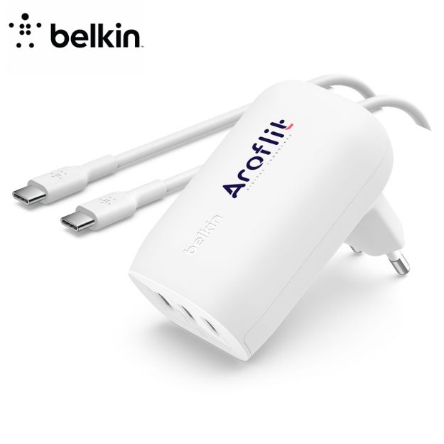 belkin boostcharge 3-poorten oplaadstekker