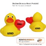 stress eend hart ballon