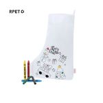 kindersok r-pet mordy met 5 krijtjes