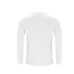 katoenen witte t-shirt lange mouw 160 g/m2 s-xxxl