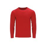 katoenen t-shirt lange mouw 160 g/m2 hawk s-xxxl