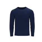 katoenen t-shirt lange mouw 160 g/m2 hawk s-xxxl