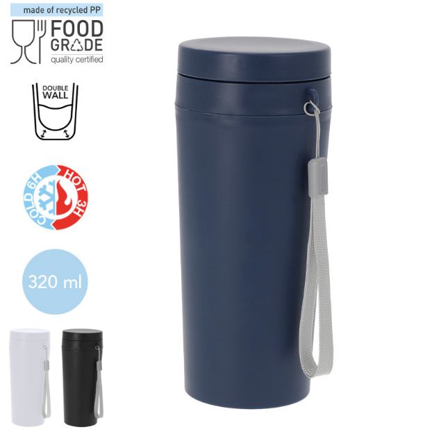 thermoskan-fles recycled aluminium redar 320 ml