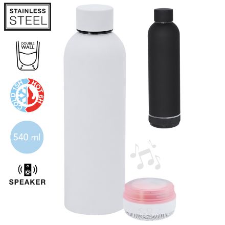 luidspreker thermosfles meflex 540 ml