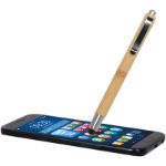 elm balpen van bamboe zwarte inkt