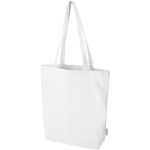 florida recycled katoenen 270 g/m2 draagtas 10 l - wit