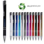 alicante glanzend recycled aluminiuml zwarte inkt