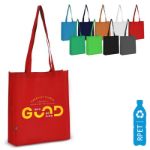 r-pet draagtas non-woven 38 x 9 x 42cm 75g/m2