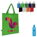 r-pet draagtas non-woven korte handvatten 38x42cm