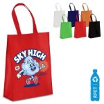 r-pet draagtas gelamineerd non-woven 30x12x40 cm