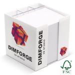 papierkubus de luxe wit papier 10 x 10 x 10 cm fsc