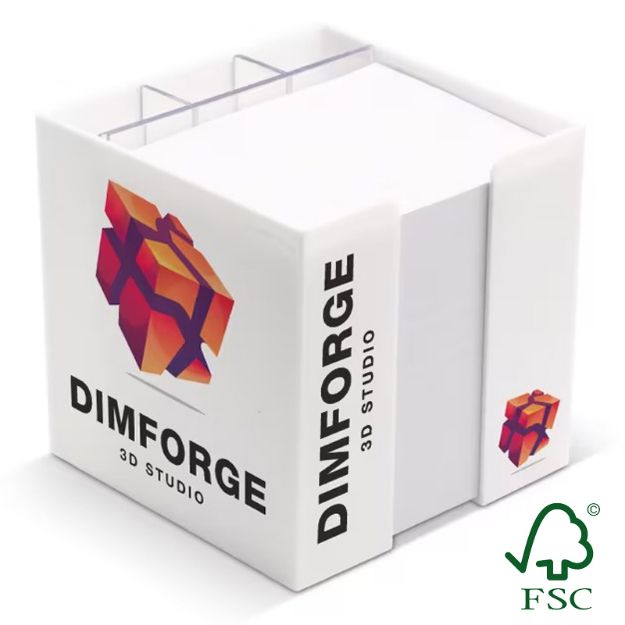 papierkubus de luxe wit papier 10 x 10 x 10 cm fsc
