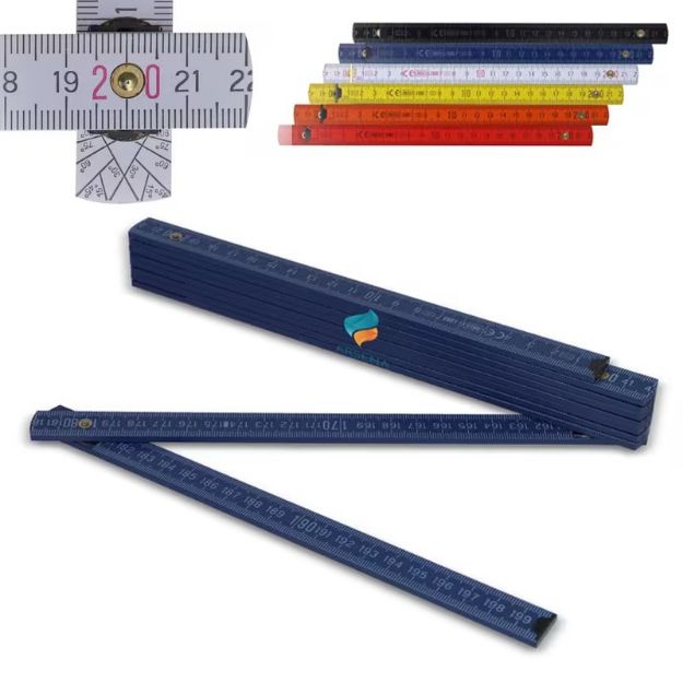 vouwmeter hout 2m premium geschilderd