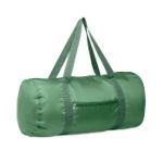 reistas van r-pet polyester met rits 20 liter - groen