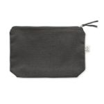 toilettas van recycled katoen en polyester