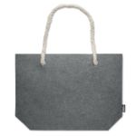 strandtas van rpet-vilt en koordhengsel