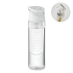 rpet fles 500 ml met infuser en draagbeugel - wit