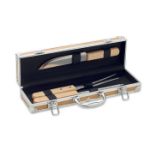 roestvrij stalen barbecue gereedschapset