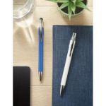 stylus spinner pen blauwe inkt