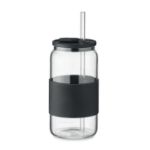 beker hoog borosilicaat 550 ml - zwart