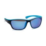 gespiegelde sportzonnebril uv400 - turquoise