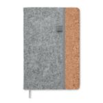 a5 rpet kurk notitieboek 160 gelineerde pagina's