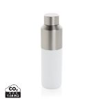 fluid recycled rvs waterfles 600 ml - wit