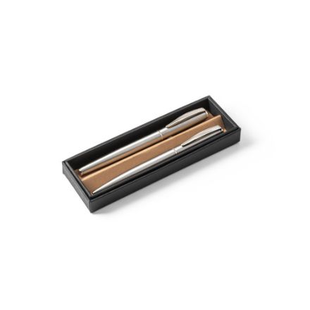 ella. roller en balpen set roestvrij staal