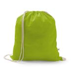 rugzak van recycleerd katoen en polyester - licht groen