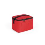 koeltas van 600d gerecycled polyester - rood
