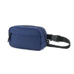 heuptas van 600d gerecycled polyester - blauw