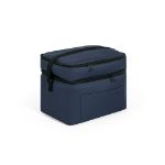 grote lunchttas van 600d, gerecycled polyester - blauw
