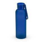 r-pet fles met matte afwerking 600 ml - blauw
