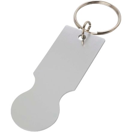 rhea winkelwagen sleutelhanger recycled aluminium