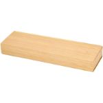 set bamboe balpen en vulpotlood zwarte inkt