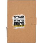 swift boekje sticky notes met balpen zwarte inkt