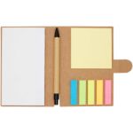 swift boekje sticky notes met balpen zwarte inkt