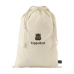cadeauzakje naturel recycled katoen