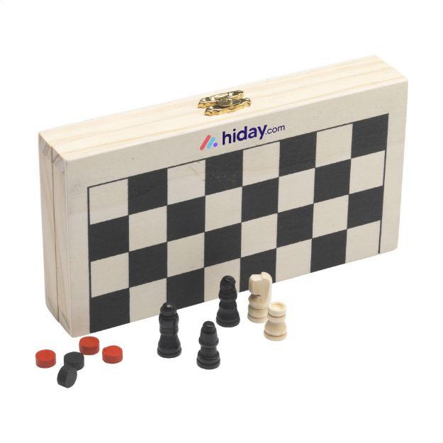schaakspel box 3-in-1 spel