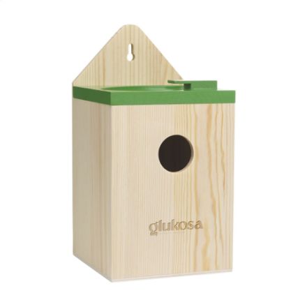 rackpack vogelhuisje dennenhout