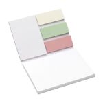 memo sticky notes and markers recycled papier