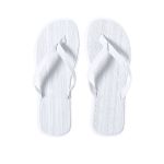 slippers solarflat in de maten 36/38 en 42/44 - wit